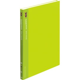 コクヨ ファイル クリアファイル K2 固定式 サイドスロー 40ポケット 黄緑 K2ラ-SK40YG