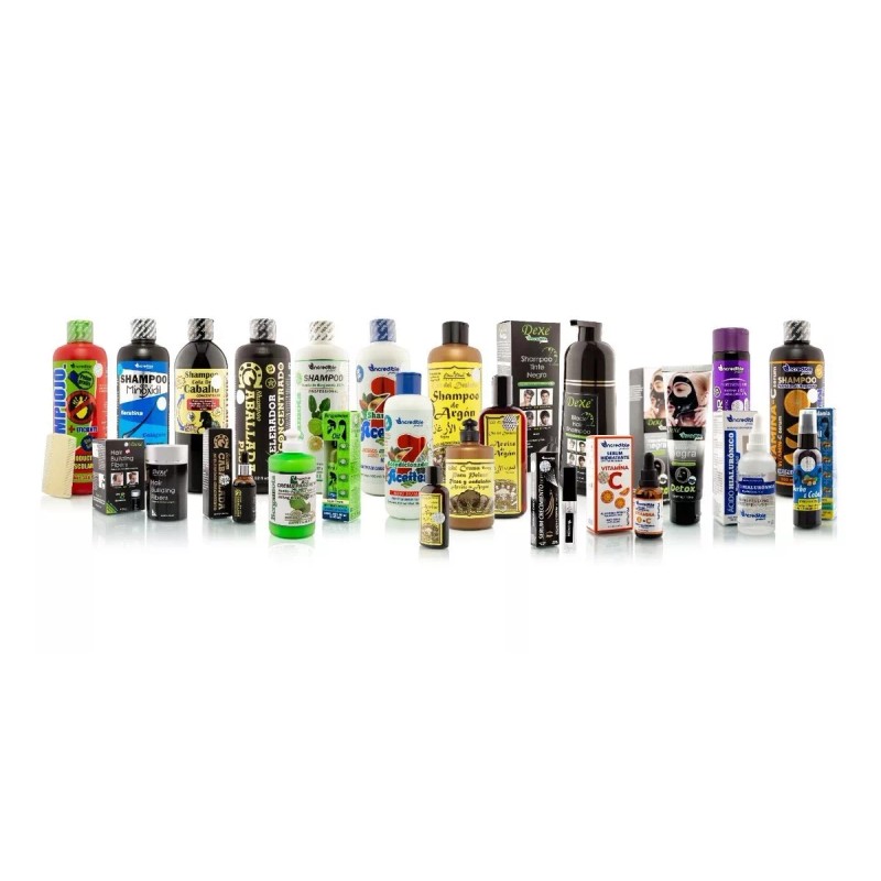 Incredible Kit Crecimiento Cuidado Cabello Shampoo Crema Aceite Argan