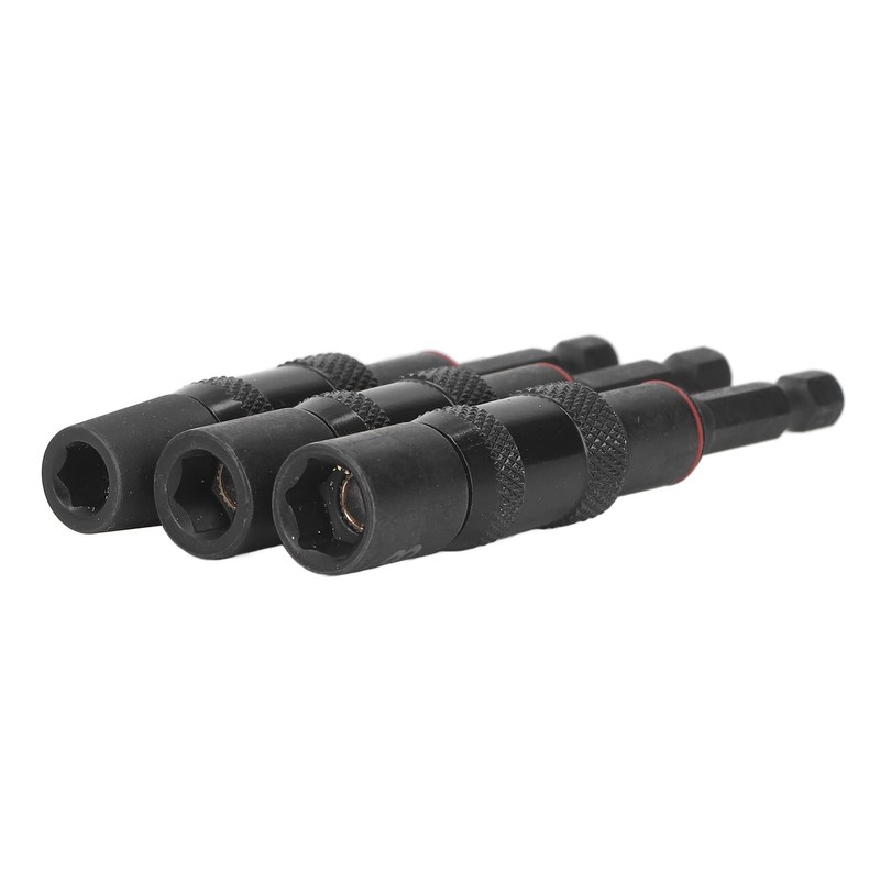 ViaGasaFamido Impact Socket Adapter Set 1/4" Magnetic Impact Socket Bit