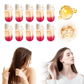 ZiTour ZiTour 10Pcs Perfume&Oil 2 in 1-Avocado Nourishing&Shining Hair Oil for Frizzy, Damaged Hair, Hairs Perfume for Women Scented Hair Oil Perfume (1.5ml, C)