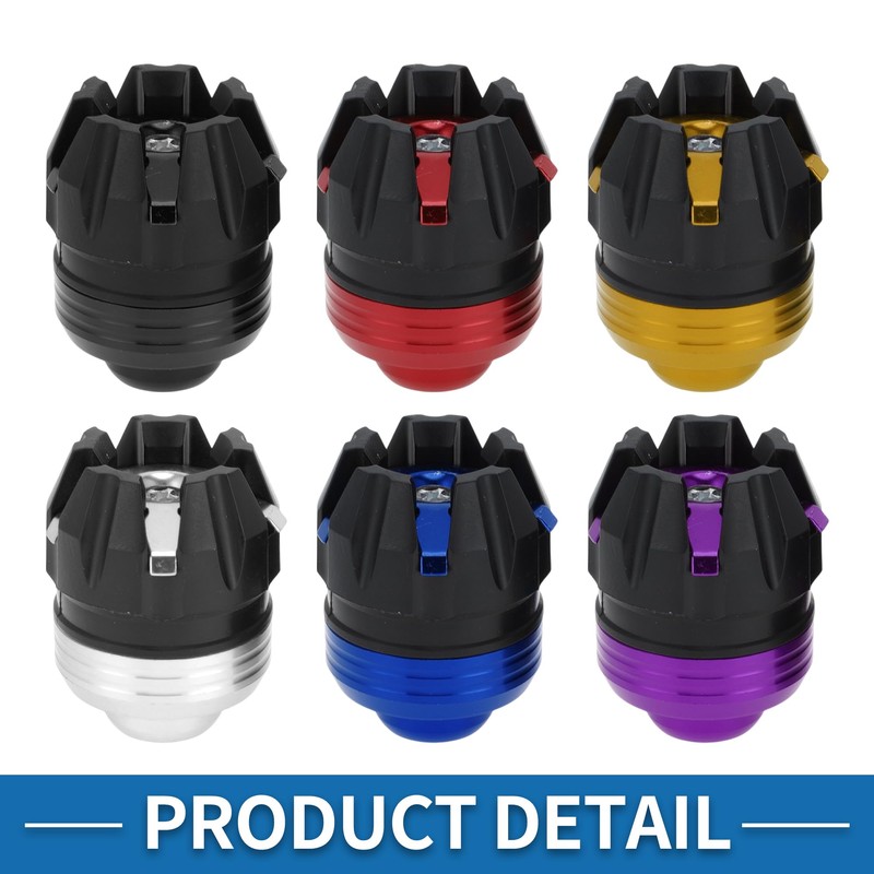 A ABSOPRO Motorcycle Frame Sliders Front Fork Falling Protection Wheel