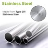 Teravan 201 Stainless Steel Spring-Loaded Replacement Toilet Paper Roller with