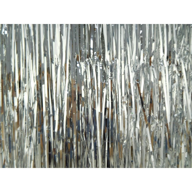 Christmas Concepts® Shiny Lametta - Christmas Tree Decorations (Silver)