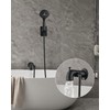 LOCALAND Tub Spout with Diverter, Bathtub Spout for Hand Shower,Matte