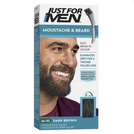 Just for Men Moustache & Beard Colour 45 Dark Brown