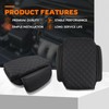 GoaMotors Center Console Cover Armrest Pad Cover Compatible with Jeep
