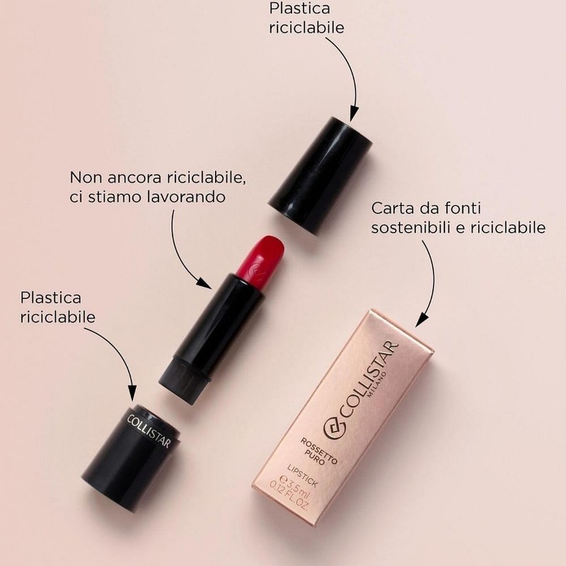 COLLISTAR Puro Rossetto Mat Refill N°109 Papavero Inotico 3.5 ml