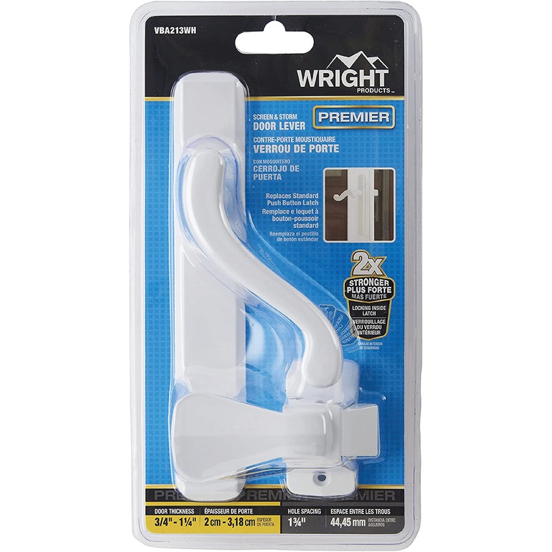 Wright Products Wright Products VBA213WH Bayfield Surface Latch, White