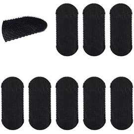 HAIR GRIPPERS BUNDLE PACK 8PCS for Men and Women - Salon and Barber, Hair Clips for Styling, Hair holder Grips BLACK