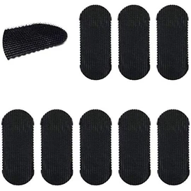 HAIR GRIPPERS BUNDLE PACK 8PCS for Men and Women - Salon and Barber, Hair Clips for Styling, Hair holder Grips BLACK