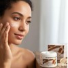 Crema Humectante Orgánica de Arroz, Iluminadora y Anti-Acné, 75g
