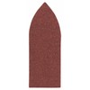 Bosch 2608605169 Delta Sanding Sheets with Wood-Paints, Velcro Type, 32mm,