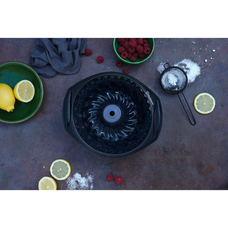 Backhaus Gugelhupfform – Antihaft Backform, Runde Bundform aus Premium Silikon