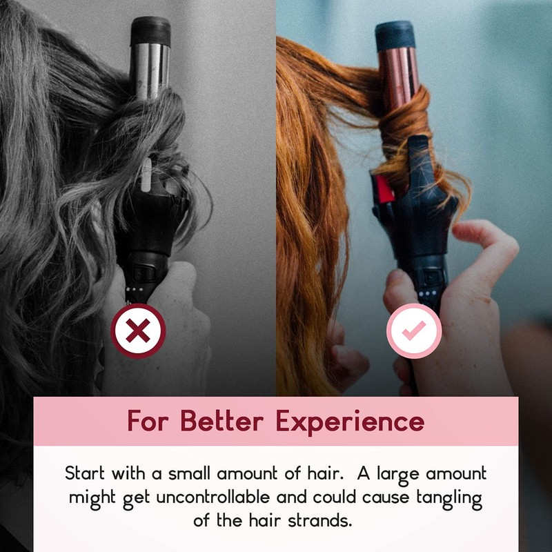 The Farrah Automatic Hair Curling Iron Wand 1 Inch