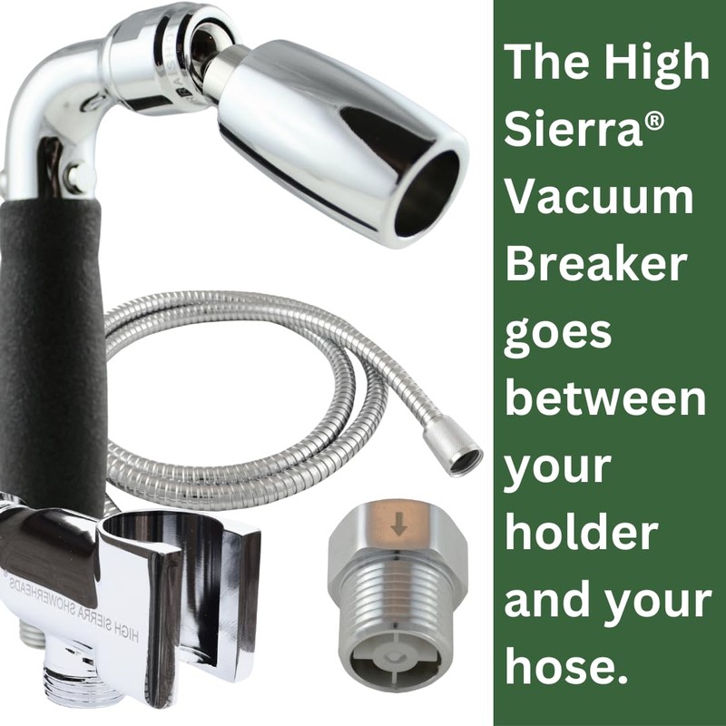 High Sierra Showerheads® - All Metal Vacuum Breaker for Handheld