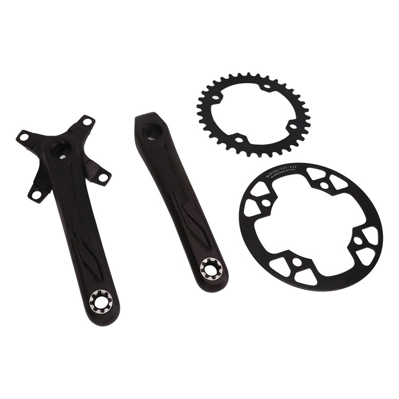 Bike Crankset Mountain Bike Crank Arm Set with 34T Positive