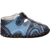 pediped Brody Originals Fisherman Sandal (Infant/Toddler),Navy/Light Blue,X-Small (0-6 months)