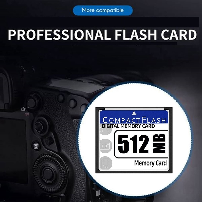 128MB Compact Flash Memory Card for Camera, Advertising Machine, Industrial