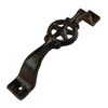 Star Cast Iron Antique Style Rustic Barn Handle, Gate Drawer