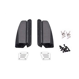 GPM R/C Scale Accessories: Metal Cover Fender Vent for Traxxax TRX-4 Bronco (82046-4) - 24 Piece Set Black