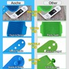 Aoche Dog Bath Brush Pet Bath Comb Brush Soothing Massage