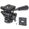 EVUMO V1S Mini Fluid Head for Camera Tripod Monopod, 360°