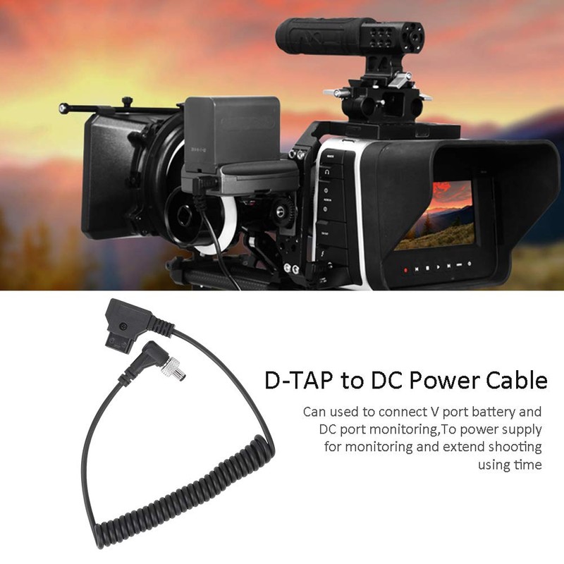 T opiky D-TAP Male to DC Connector DC Supply Cable