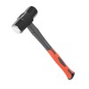3lb Sledge Hammer - Heavy Duty Drilling Hammer with Forged