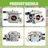 partszen Carburetor Ignition Coil with Air Filter Spark Plug for