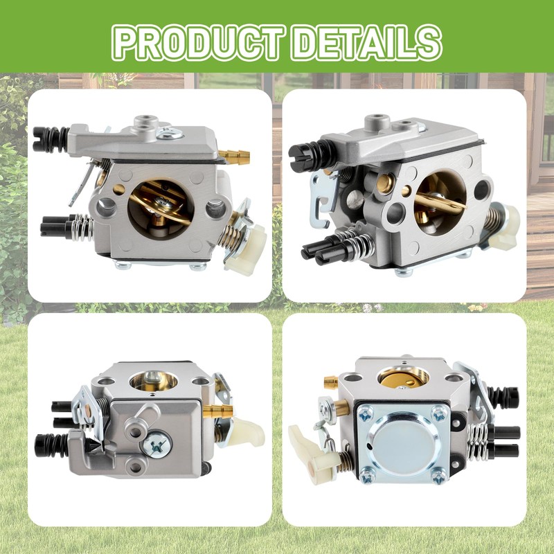 partszen Carburetor Ignition Coil with Air Filter Spark Plug for