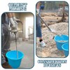 Set of 2- Blue Plastic Builders Bucket 3 Gallon 14