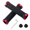 Bicycle Grip, Anti-Slip Rubber, Handle Grip, Inner Diameter 0.9 inches