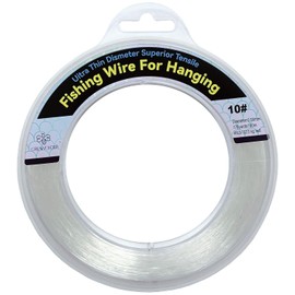Transparenter Angeldraht, monofile Angelschnur, 160 m, klare Schnur zum Aufhängen, unsichtbarer starker Draht, Nylonfaden zum Aufhängen von Ballongirlande, Bilddekorationen