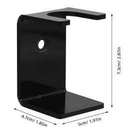 NOLITOY Shaving Brush Stand Razor Storage Men's Razor Organizer Brush Holder Elegant