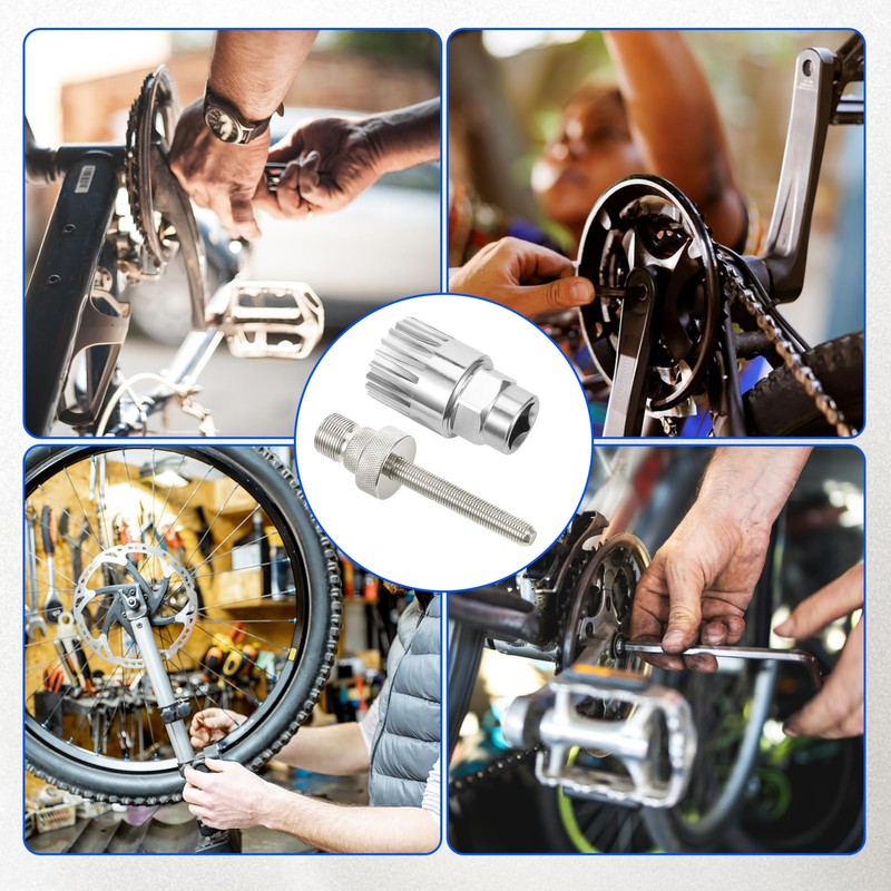 Bicycle Bottom Bracket Remover, Tool Crank Puller Remover, Bicycle Bottom