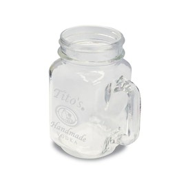 Tito's Glass Mason Jar Mule Mug