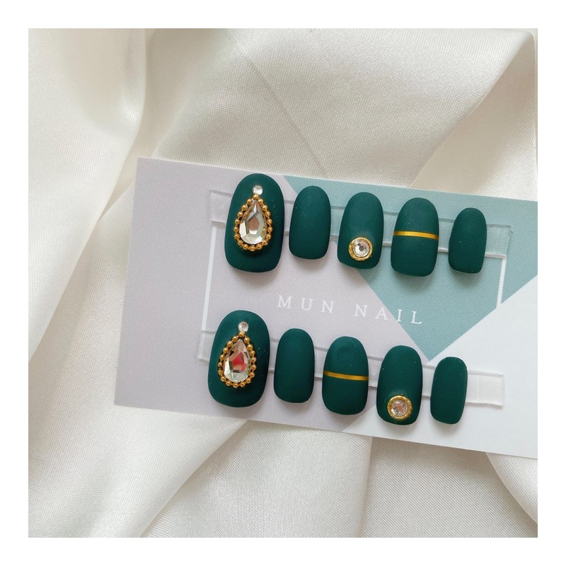 MunNail Ring Nail - Long Point / MunNail 반지네일 -