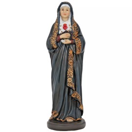 Our Lady of Sorrows 12" The Seven Sorrows of Mary Virgen Dolorosa Resin