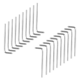 Piutouyar 3mm Hex Key Wrench, 20pc L-Shaped Allen Key Set for Bike & Furniture Repair