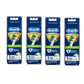 Oral-B Floss Action Replacement Electric Toothbrush Heads, 3ct (4 pack)