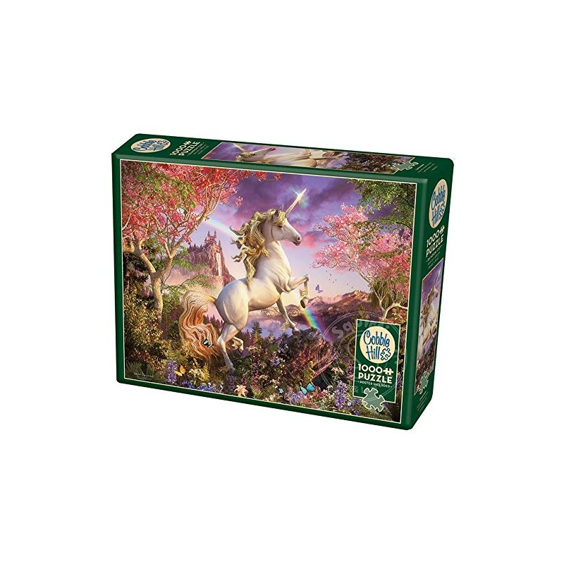 Cobble Hill 1000 Piece Puzzle - Unicorn - Sample Poster