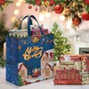 AhfuLife 12PCS Extra Large Christmas Gift Bags, 15''x13.7''x5.9'', Christmas Tote