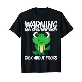 Cute Frog Design For Men Women Forest Zoo Pet Animal Catcher T-Shirt