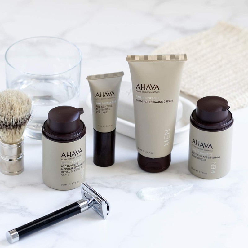 AHAVA Men's Foam-Free Shaving Cream - Foamless Silky Shaving Cream,