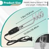 2 Pcs 1000W-110V Immersion Water Heater - 10in Immersion Electric