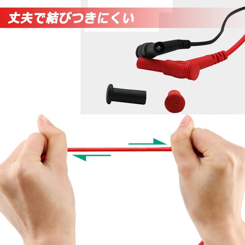 Wolfride Testo Lead Multimeter Tweezers USB Tester Multimeter Tester Measuring