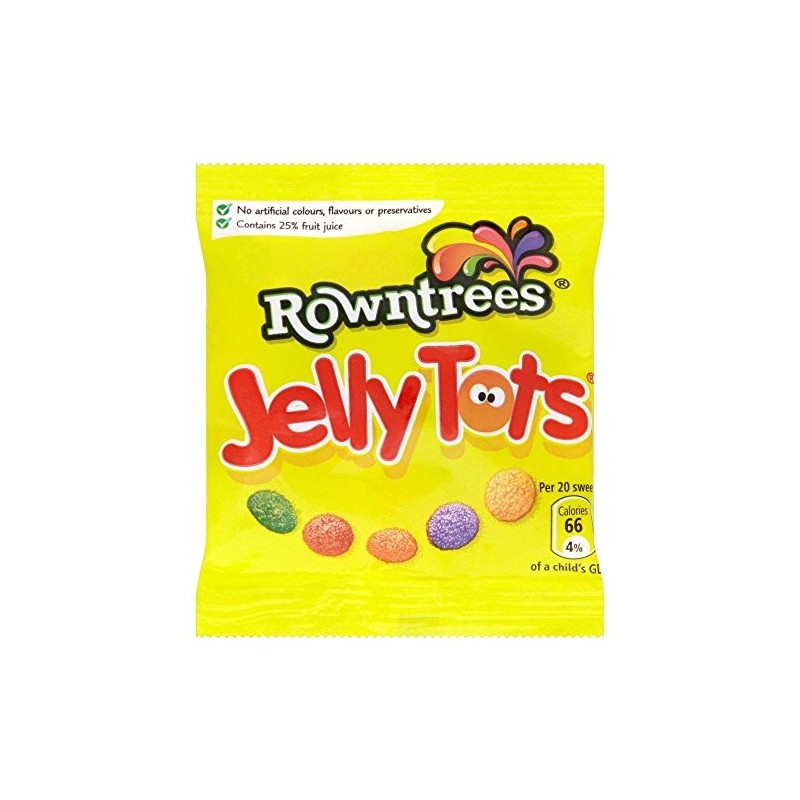 Rowntree's Jelly Tots (42g) - Pack of 6
