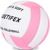 Noetifex Soft Indoor Volleyball, Ultra Soft Fabric Lightweight Volleyball for
