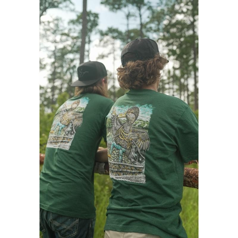 Paper Route Dolph Short Sleeve Tee - Combat Waterfowl -
