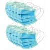 ASATechmed Disposable Face Masks Medical Surgical Dental 3-Ply Earloop  - 10Pack